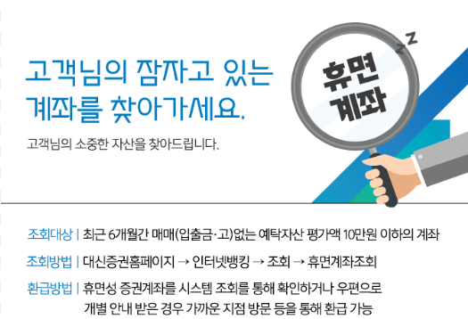 휴면계좌 숨은 돈 찾기 3가지 방법 상세 안내