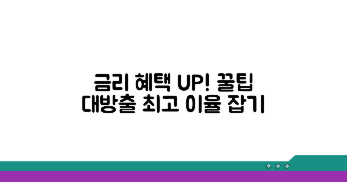 금리 혜택 높이는 꿀팁