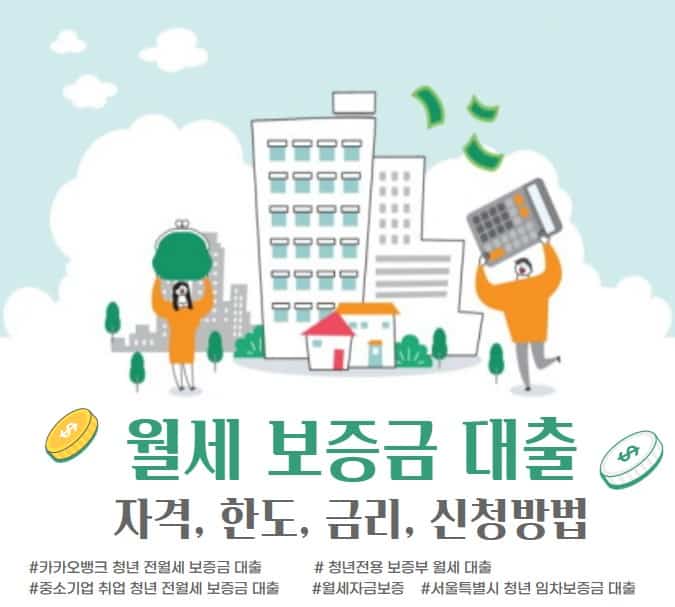 월세 보증금 대출 자격, 한도, 금리, 후기, 조건