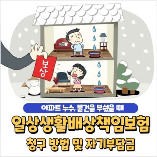 일상생활배상책임보험 청구 방법과 피보험자의 범위, 자기부담금