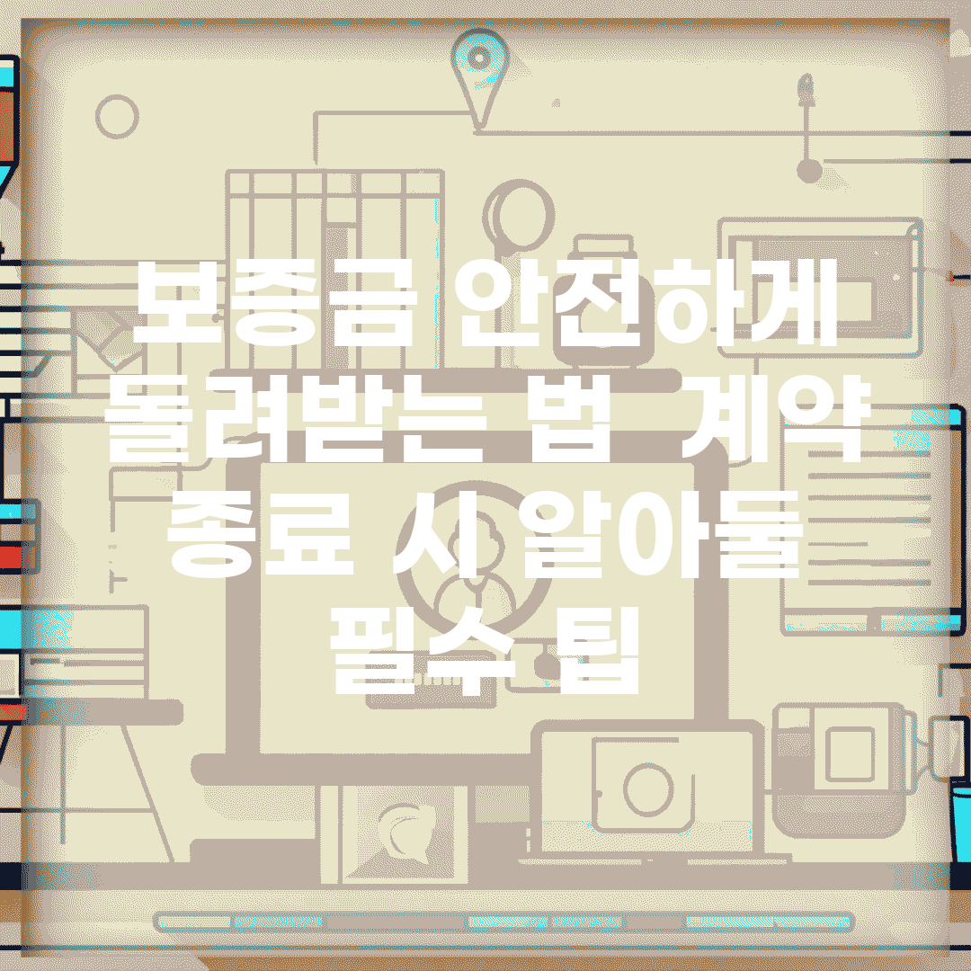 보증금 안전하게 돌려받는 법 | 계약 종료 시 알아둘 필수 팁