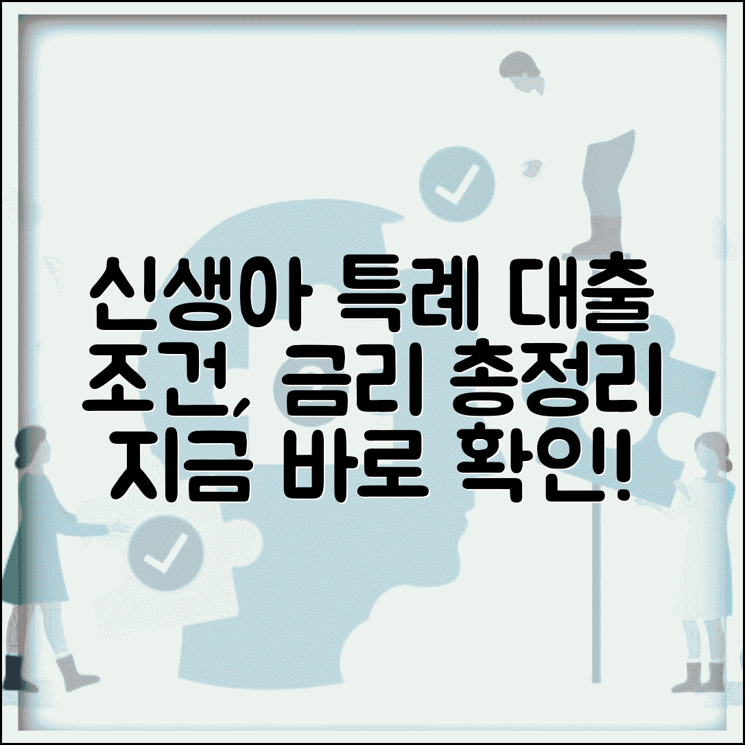 신생아 특례 대출 조건 및 금리 정보