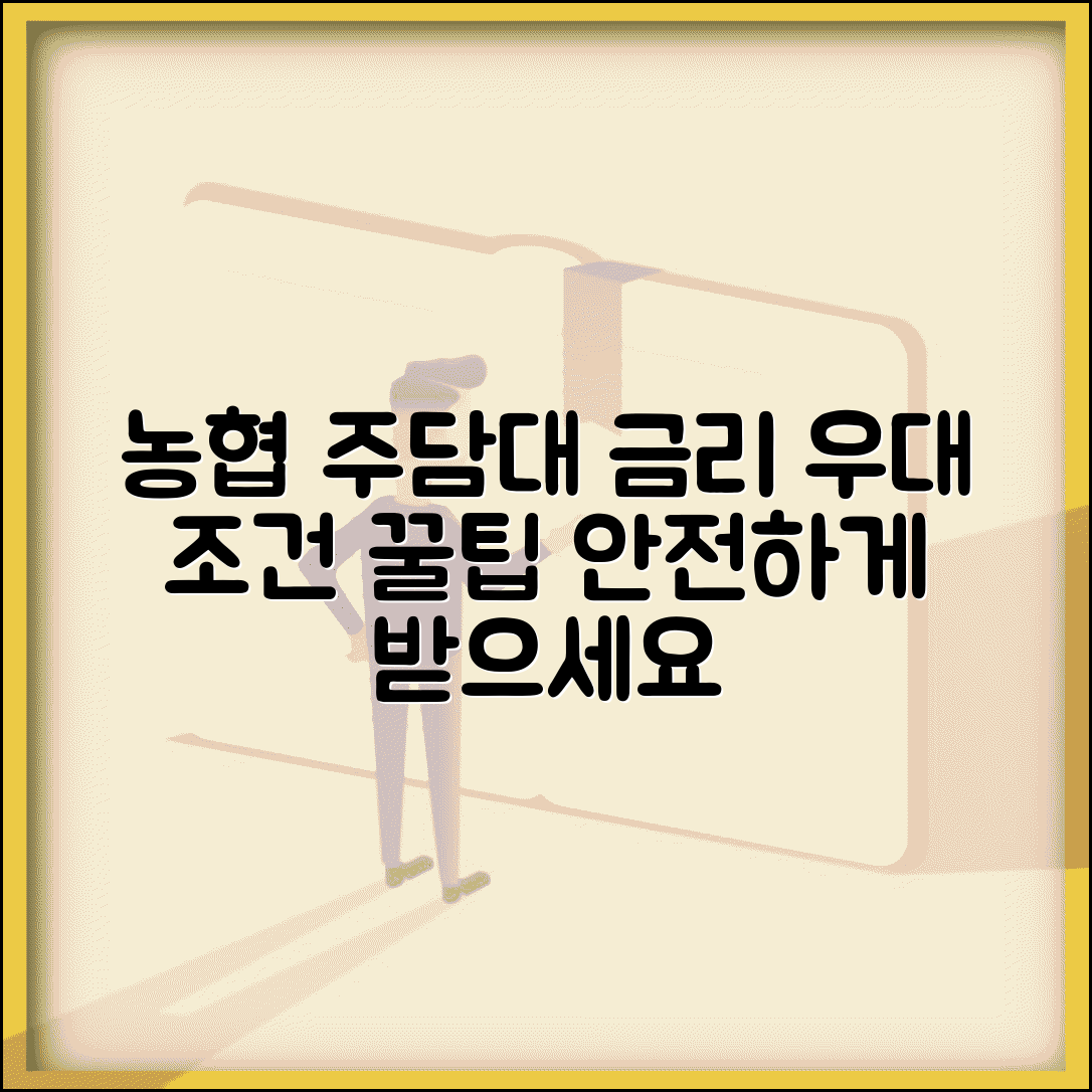 농협 주택담보대출 금리 | 농협 주담대 상품과 우대 조건