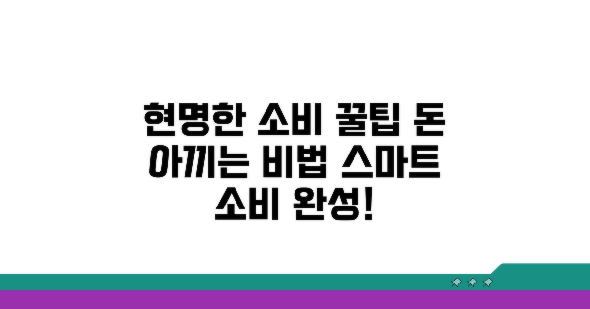 현명한 소비를 위한 추가 팁