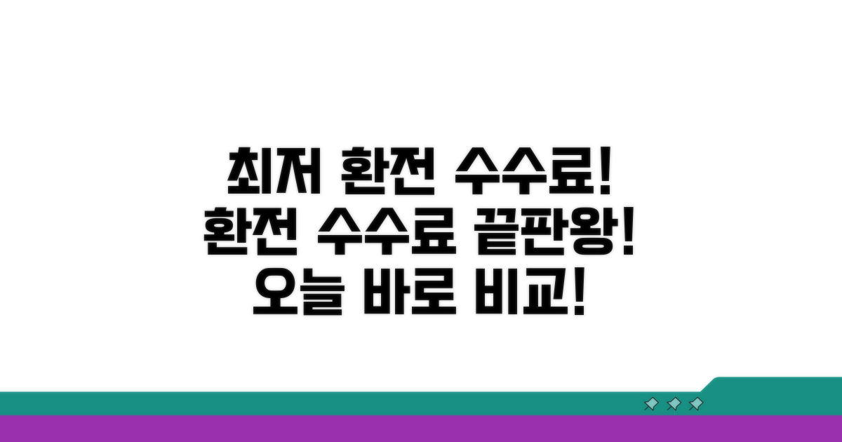 오늘의 환전 수수료 비교사이트 추천