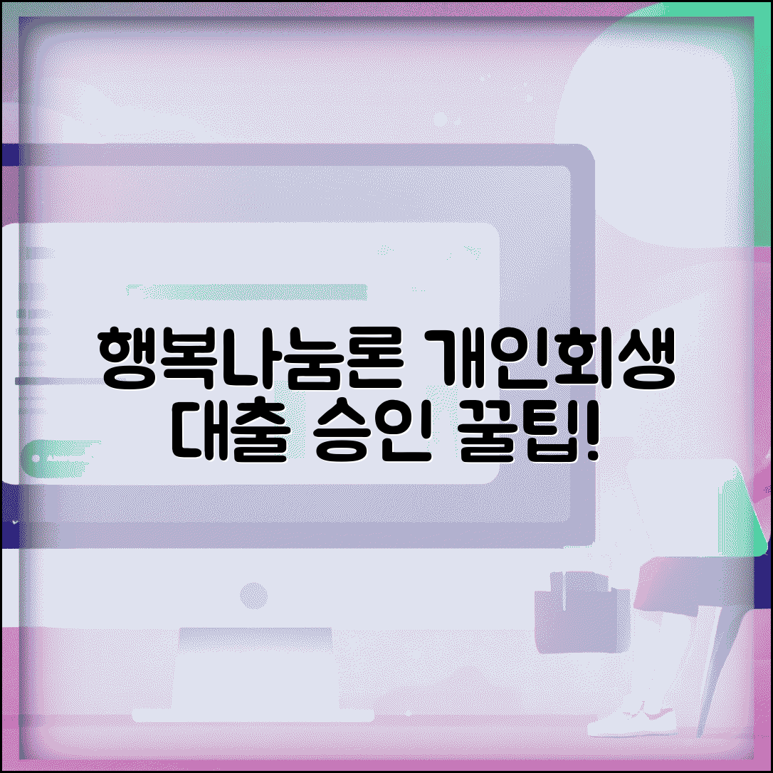 개인회생 대출 행복나눔론 신청법 | 조건 및 금리 | 한도 | 승인받는 팁 | 필요서류