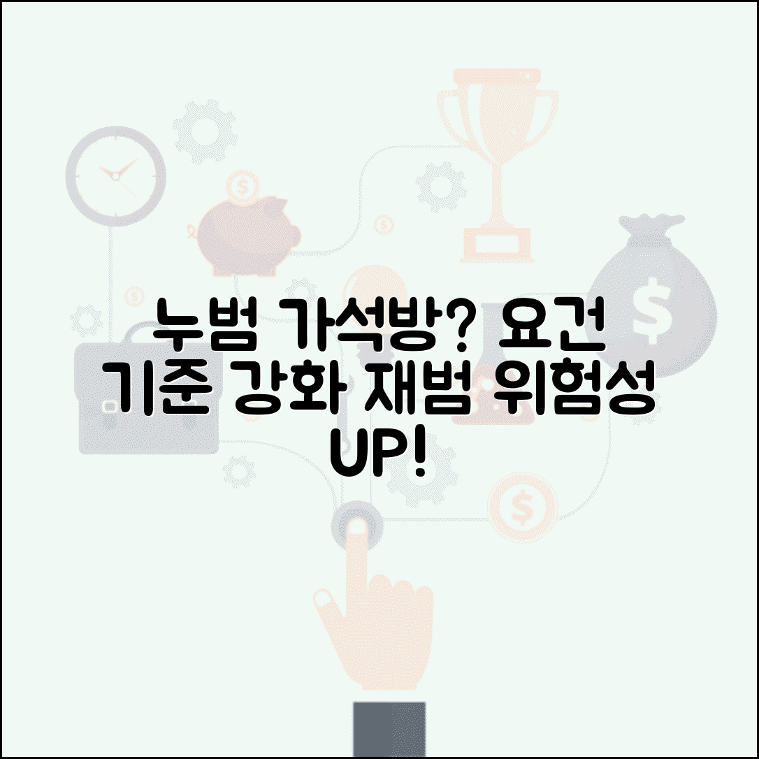 누범 가석방 제한 사유 | 누범자 가석방 요건 | 가석방 허가 기준 강화 | 재범 위험성 평가