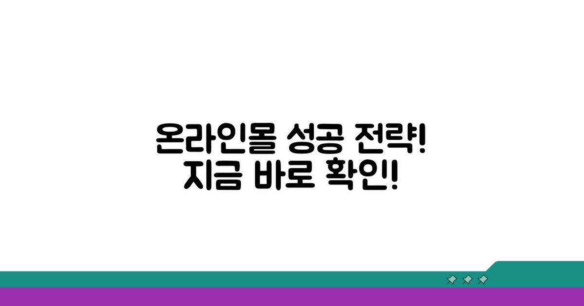 성공하는 온라인몰, 핵심 전략은?