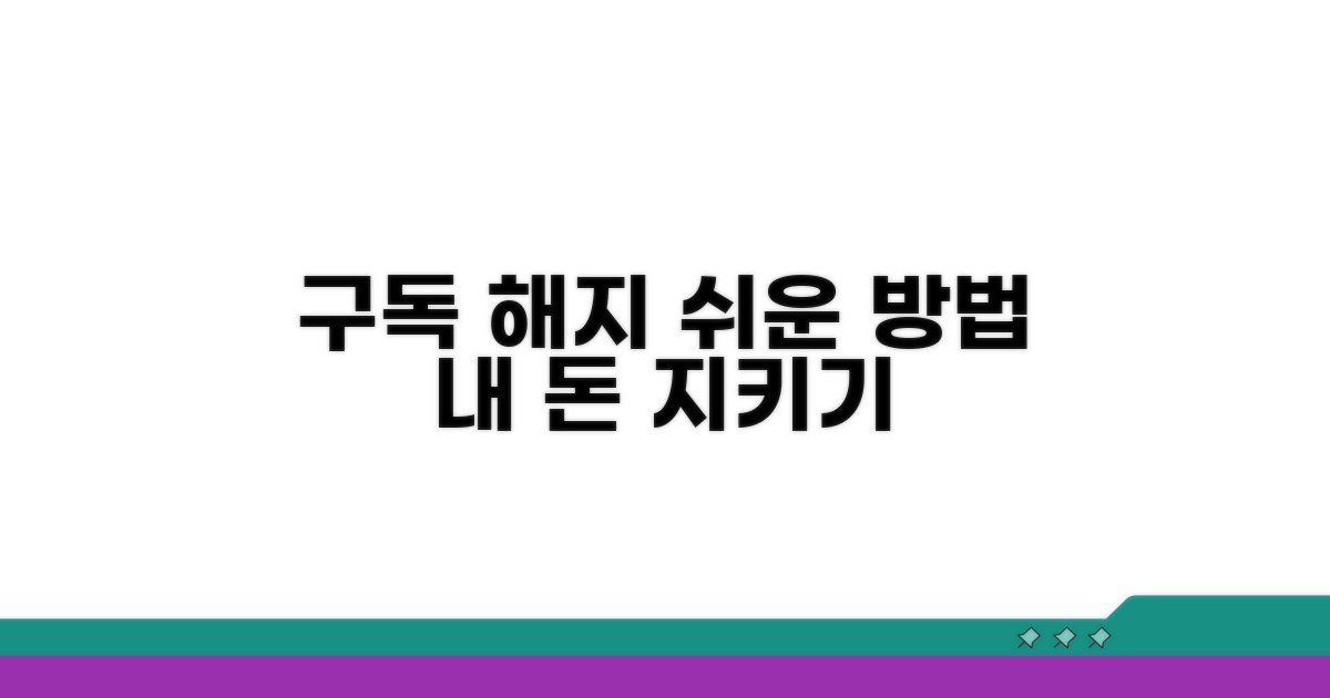 나에게 맞는 구독 서비스 해지 방법