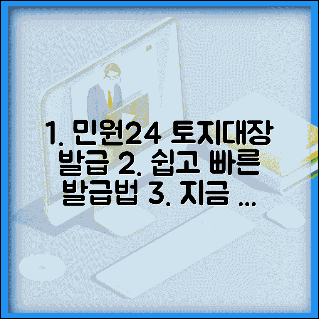 토지대장 발급 민원24 이용법 상세 안내