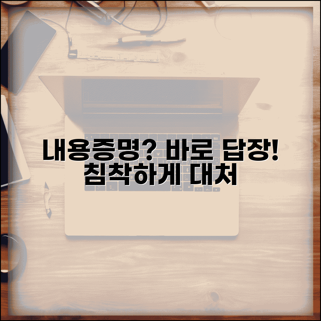 내용증명 답변서 작성 방법과 수신 후 대처법