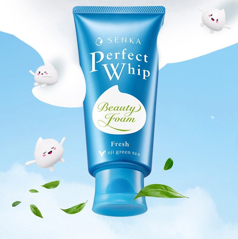 센카 퍼펙트 휩 프레시 클렌징 폼, 100g, 3개 상세 이미지 1