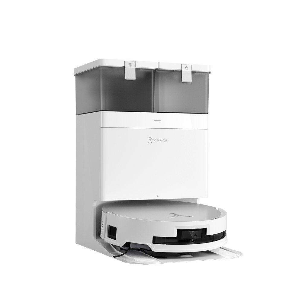 쿠팡무상A/S에코백스 디봇 X8 프로 옴니 로봇청소기, DEX56, 화이트 상세 이미지 1