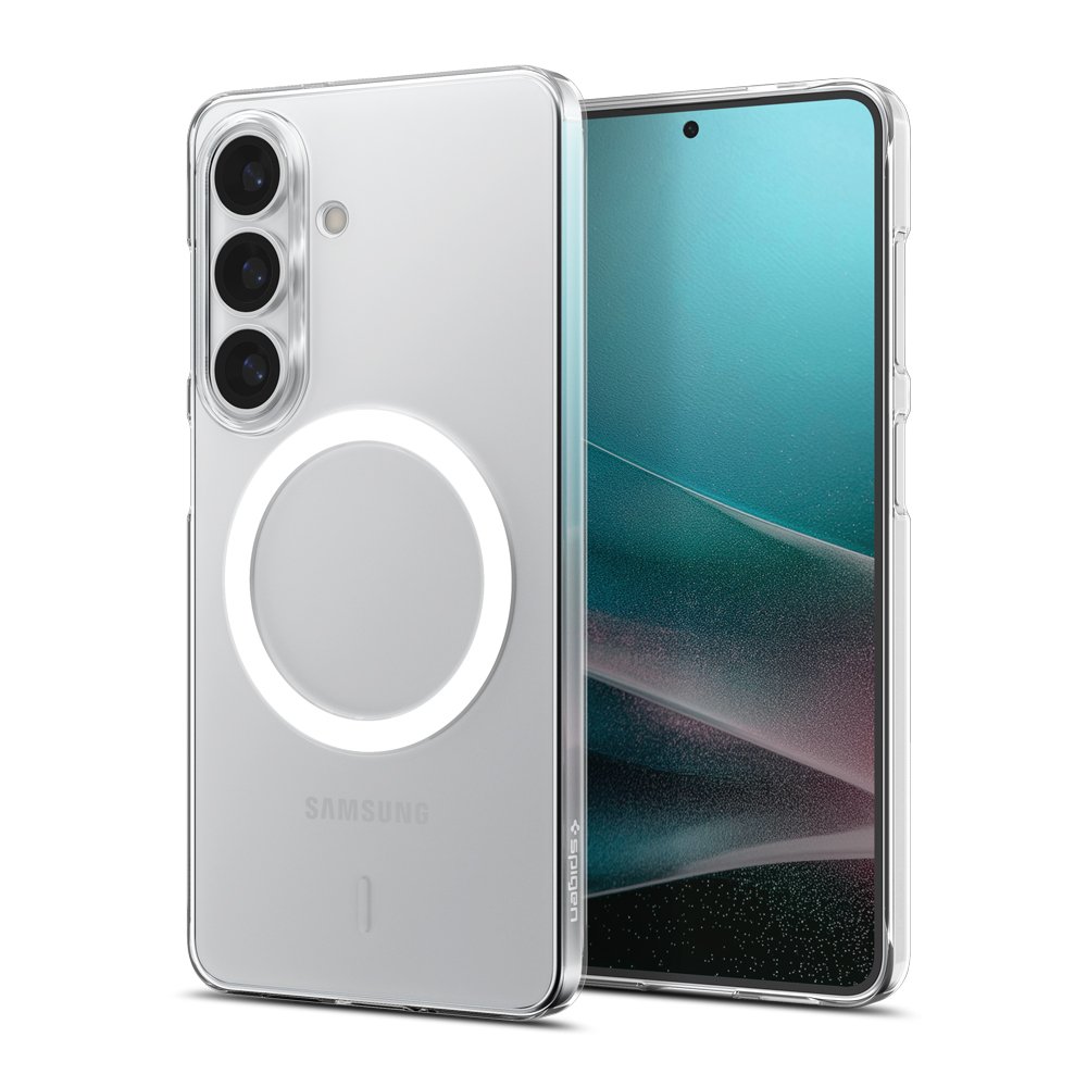 Qi2 인증 갤럭시 맥세이프 케이스 초슬림 에어스킨 맥핏 클리어화이트, 갤럭시S26 상세 이미지 2