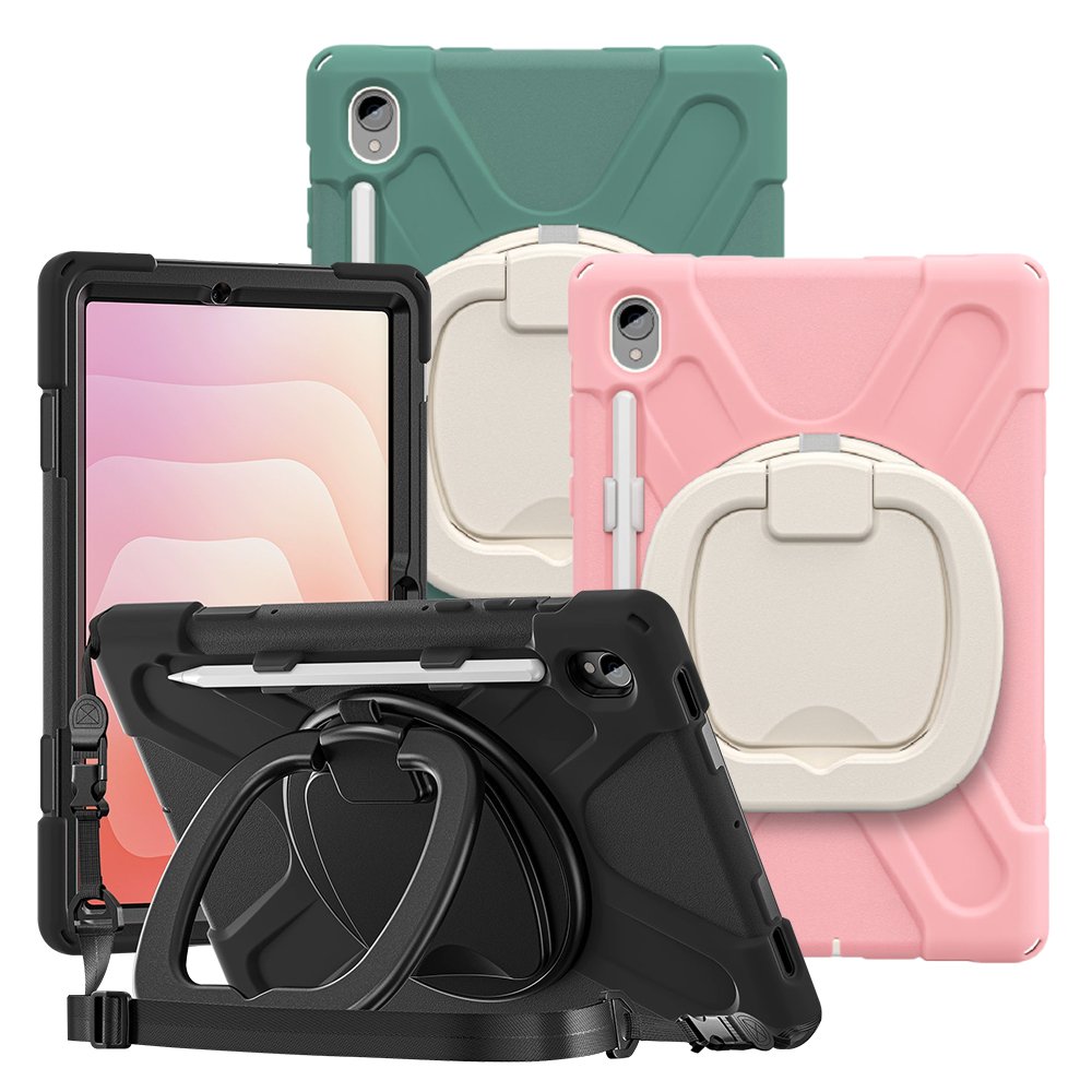 갤럭시탭 S11 케이스 범퍼 회전 폴리곤 아머 매트블랙, 탭 S11 상세 이미지 2