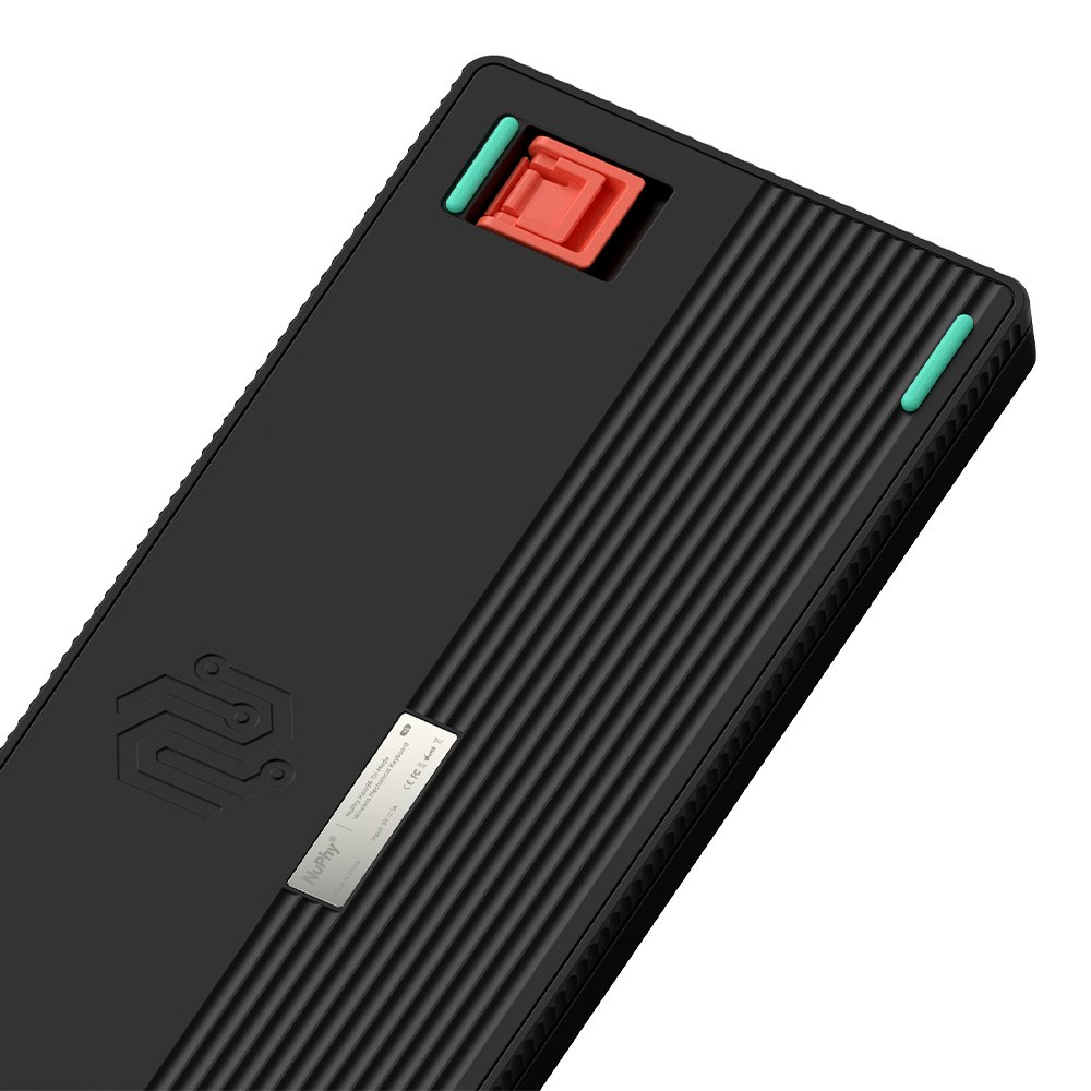 NUPHY Halo96 V2 IO 기계식키보드 한영 각인 옵시디언 블랙, 맥스 갈축 상세 이미지 1