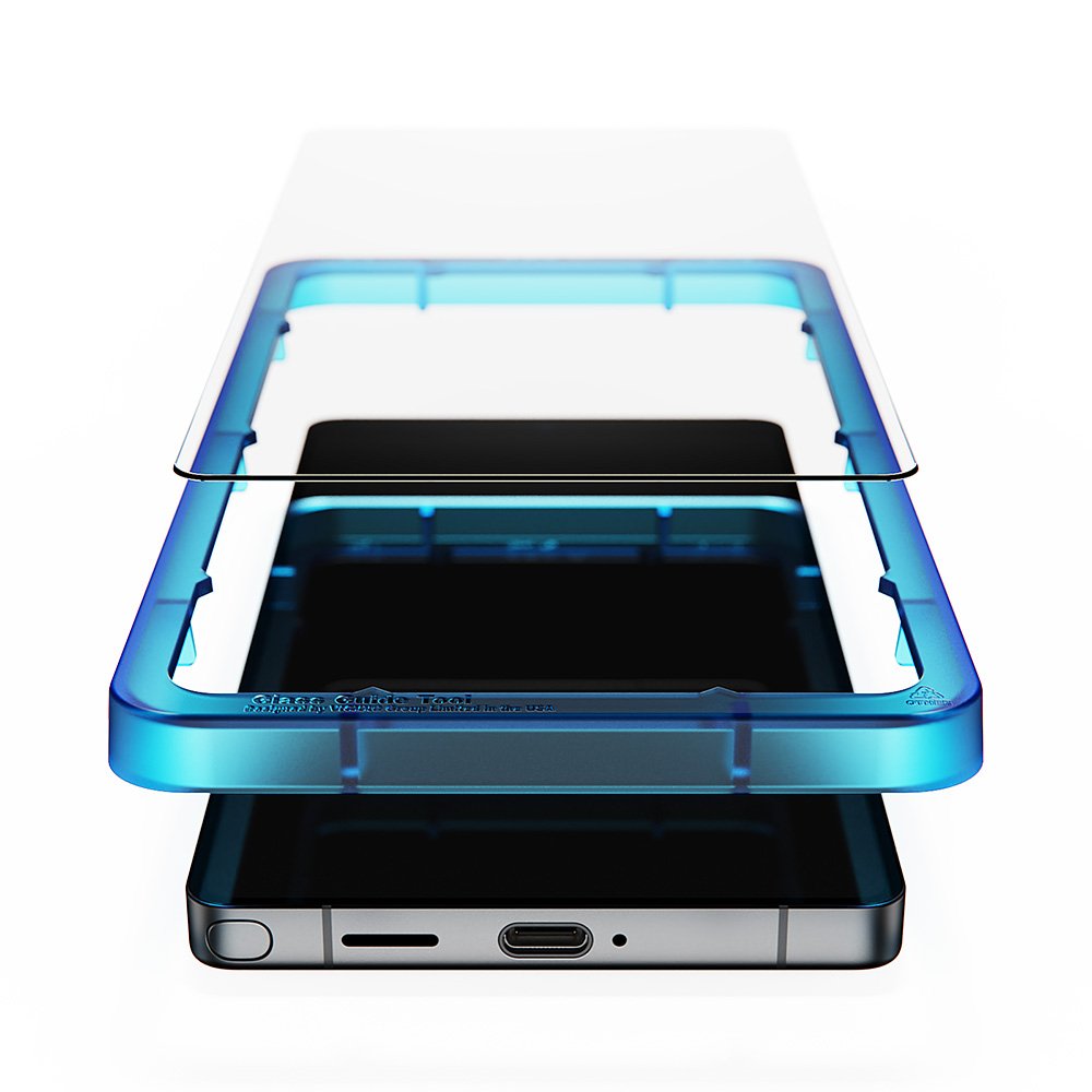 빅쏘 2.5CX 지문인식 강화유리 액정보호필름 갤럭시S25 울트라, 2매입 상세 이미지 2