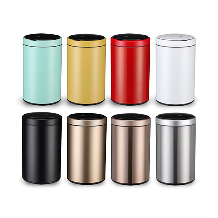 리비크 센서휴지통 자동센서 쓰레기통 스마트 주방 냄새차단 미니 12L 상세 이미지 1