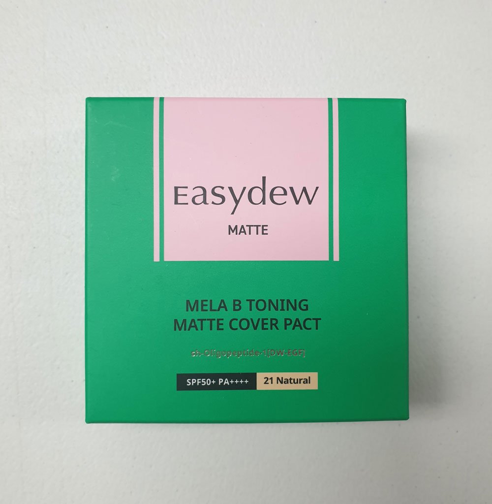 이지듀 기미 쿠션 앰플 팩트 21호 본품 15g 멜라 비 토닝 상세 이미지 2