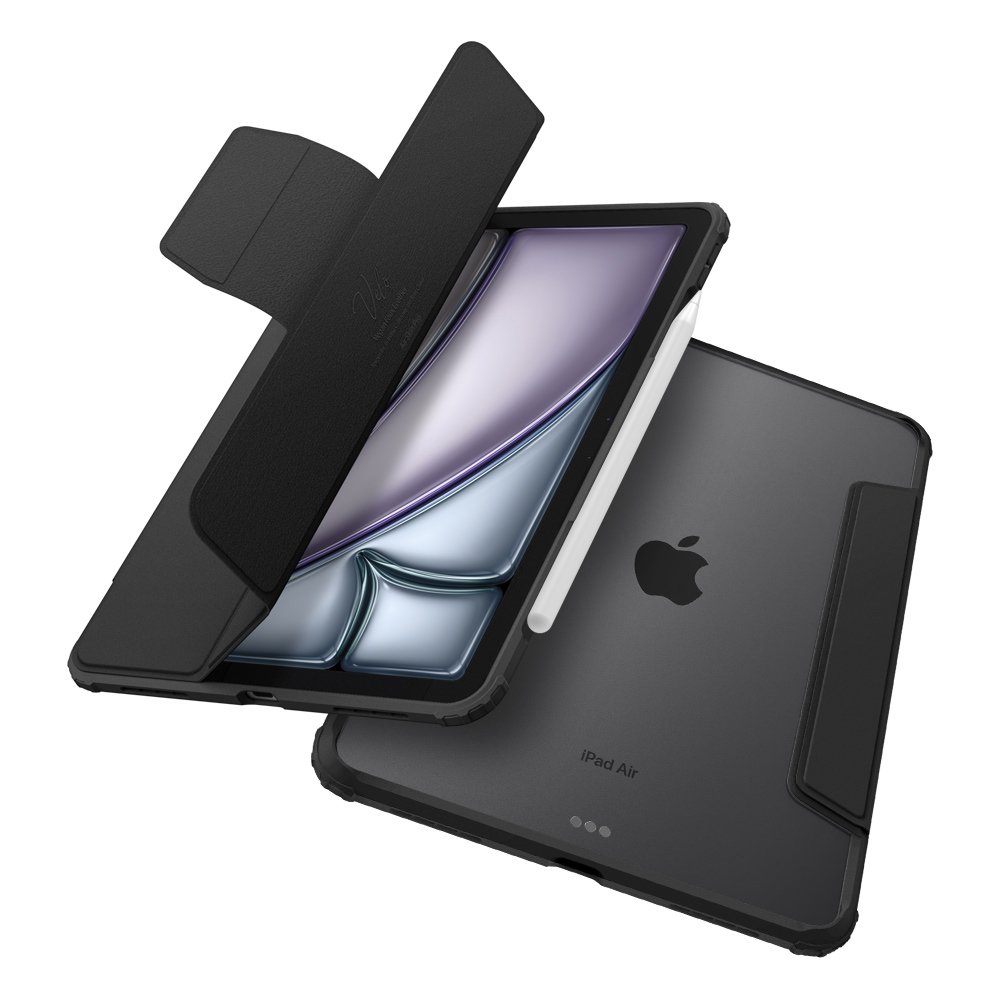 아이패드 에어 11 M3 7세대 아이패드 커버 분리 케이스 에어스킨프로 블랙, 에어 11 M3 7세대 상세 이미지 2