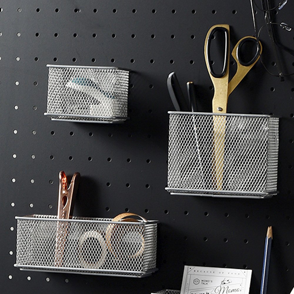 무타공마켓 자석수납함 현관 마스크보관함 냉장고정리함 열쇠 차키 다용도 자석포켓 월포켓 M 상세 이미지 2