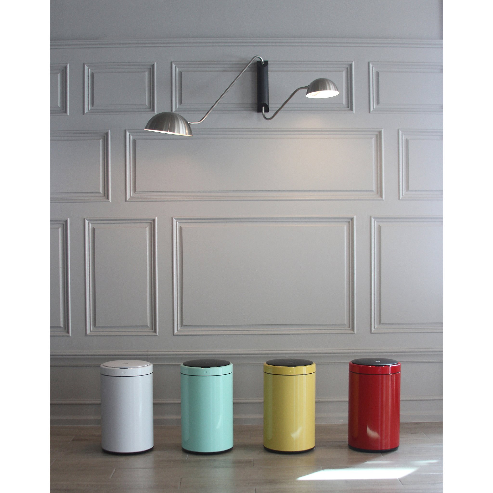 리비크 센서휴지통 자동센서 쓰레기통 스마트 주방 냄새차단 미니 12L 상세 이미지 1