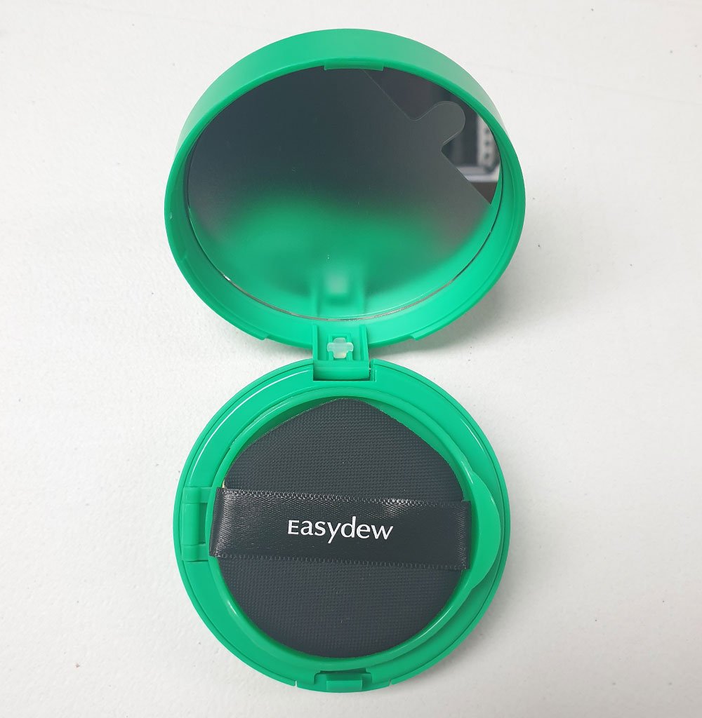 이지듀 기미 쿠션 앰플 팩트 21호 본품 15g 멜라 비 토닝 상세 이미지 1