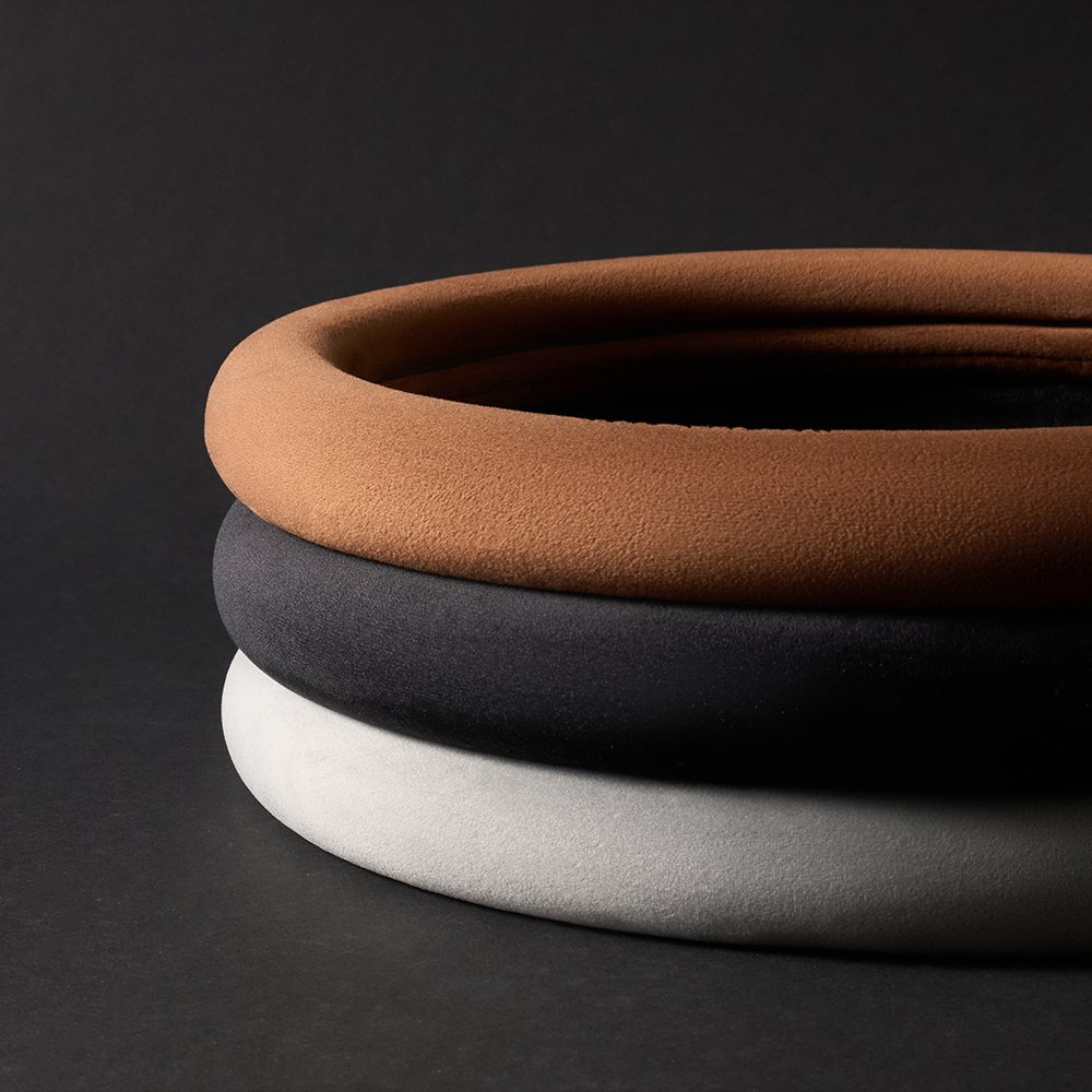 벤딕트 겨울 핸들커버 자동차 열선 스노우퍼 원형 상세 이미지 1