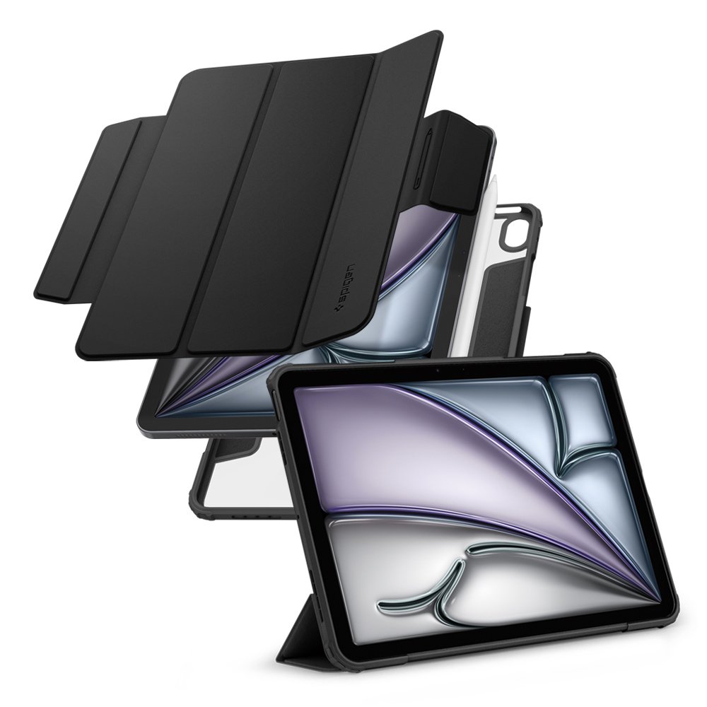 아이패드 에어 11 M3 7세대 아이패드 커버 분리 케이스 에어스킨프로 블랙, 에어 11 M3 7세대 상세 이미지 1