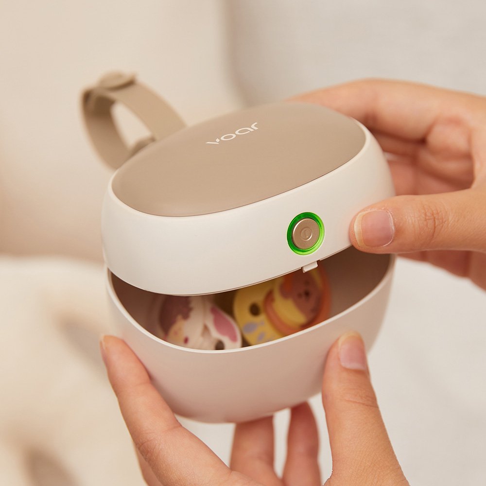 보아르 아가맘마 휴대용 쪽쪽이살균기 UV 99.9% 살균 소독 공갈 젖꼭지 치발기 소독기 상세 이미지 1