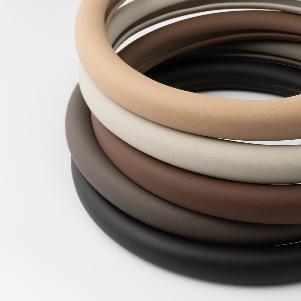 벤딕트 핸들커버 자동차 열선 겨울 여름 논슬립 핸들 커버 운전대 숨쉬는 타공 원형 상세 이미지 2