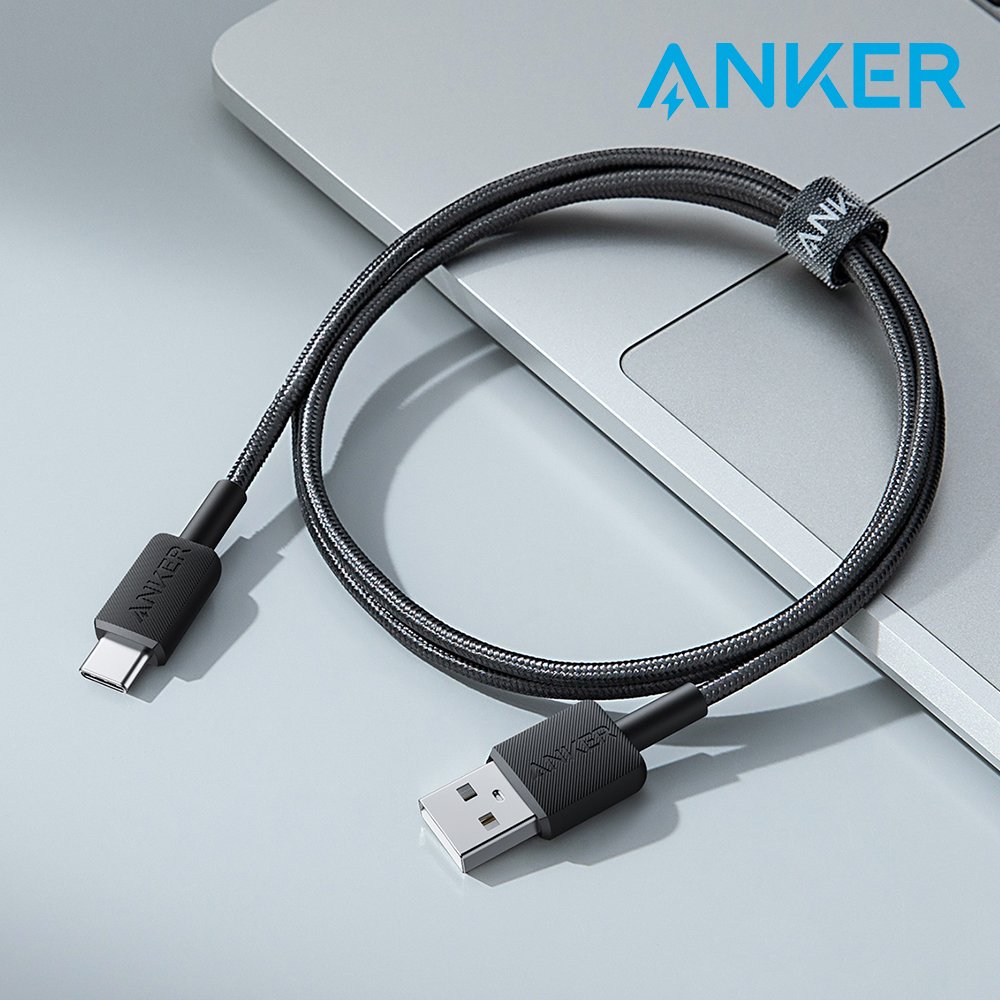 앤커 322 USB-A to USB-C 케이블 180cm A81H6 상세 이미지 1