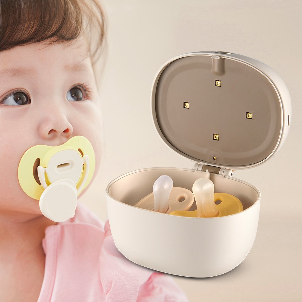 보아르 아가맘마 휴대용 쪽쪽이살균기 UV 99.9% 살균 소독 공갈 젖꼭지 치발기 소독기 상세 이미지 1