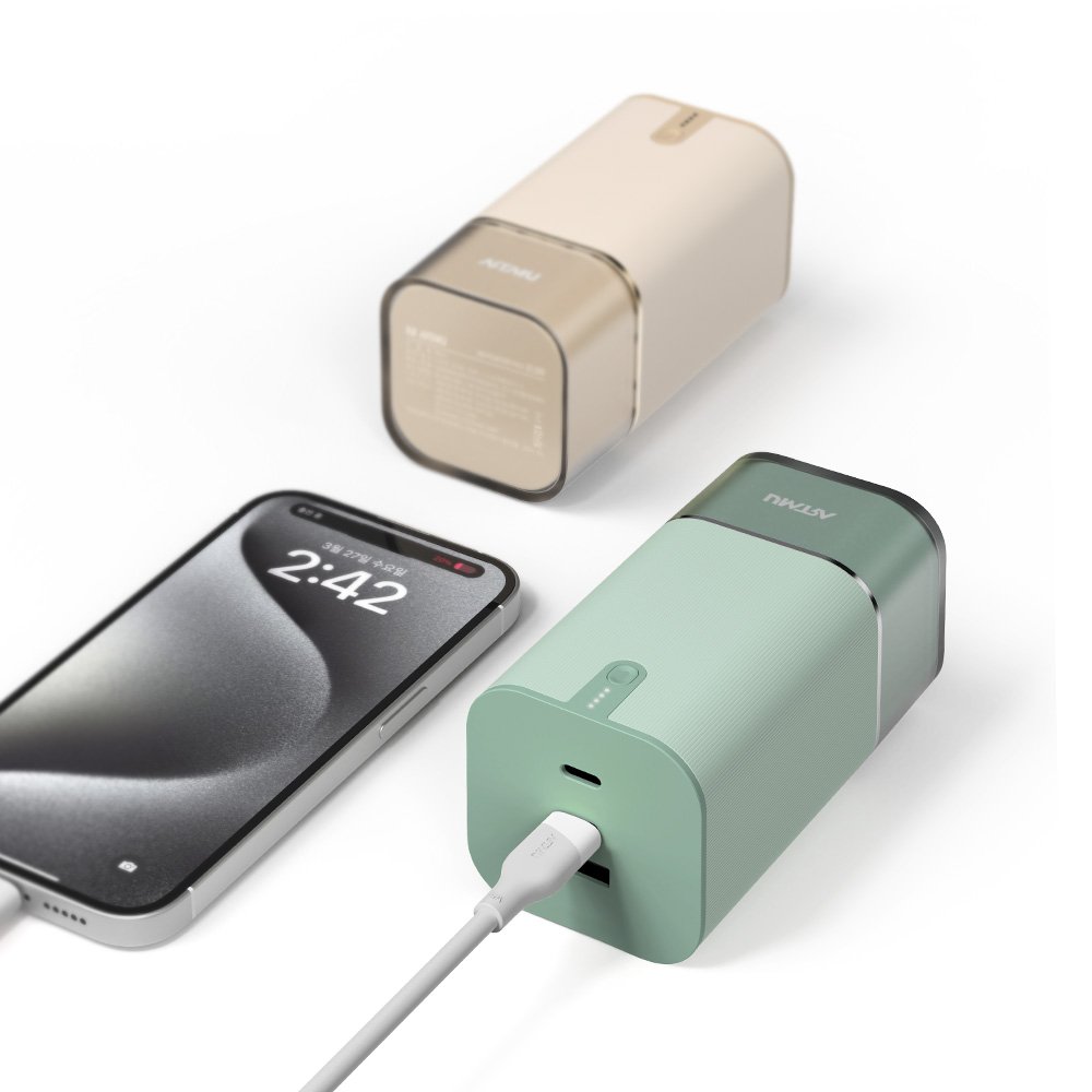 PD 30W PPS 초고속충전 보조배터리 20000mAh IB310 핑크 상세 이미지 1