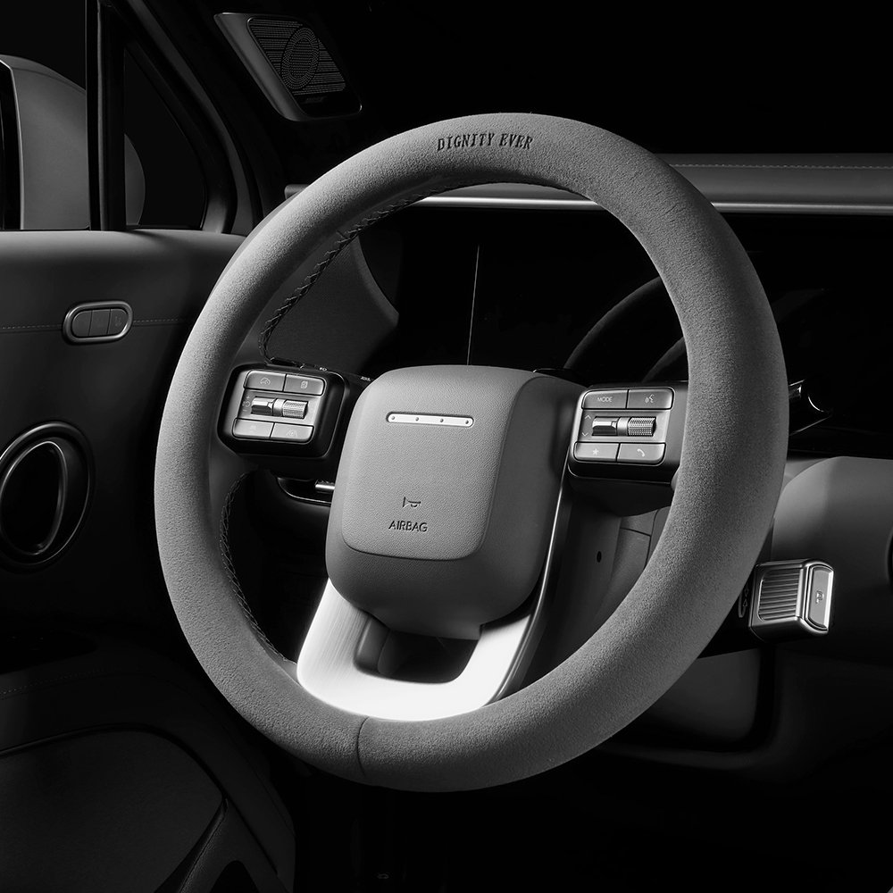 벤딕트 겨울 핸들커버 자동차 열선 스노우퍼 원형 상세 이미지 1