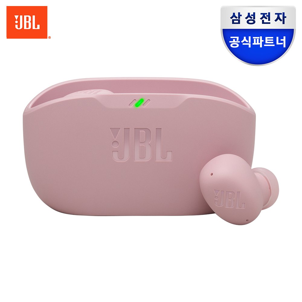 삼성공식파트너 JBL WAVE BUDS2 노이즈캔슬링 블루투스 이어폰 핑크 상세 이미지 1