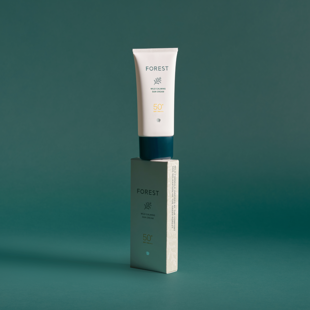 포레스트 비건 마일드 카밍 선크림 80ml(SPF50+) 대용량 / 무기자차/ 톤업선크림 상세 이미지 2